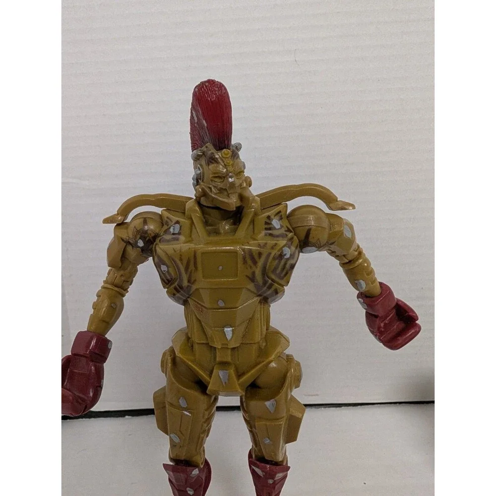 Real Steel MIDAS Gold Blooded 2011 Jakks Pacific Figure & He.Man Moto